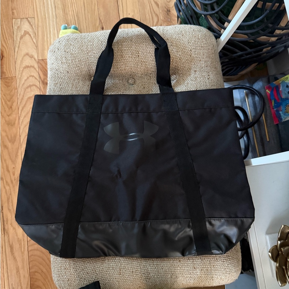 Under Armour Black Tote Bag with Logo